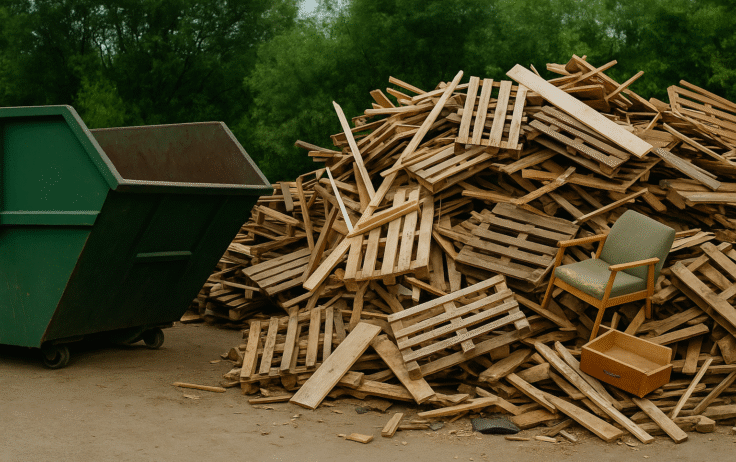 Dřevěný odpad – recyklace, využití a chyby v praxi