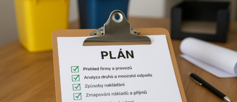 Jak připravit plán odpadového hospodářství krok za krokem